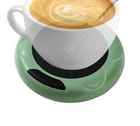 USB Coffee Mug Warmer - 4.57x4.57x0.98in Heating Coaster, Placa de Control de Temperatura, Caliente Beber Caliente, 3-Velocidad Ajustable USB Wamer | Intelligent UB Mug Heater for Tea Coffee Milk Hot