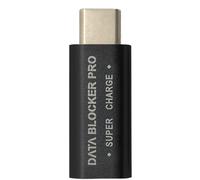 USB Data Blocker, Anti Juice Jacking Adapter, Portable USB Security Protector for Charging on Public Ports, Secure Connection for Phone Laptop Notebook PC Travel, Black