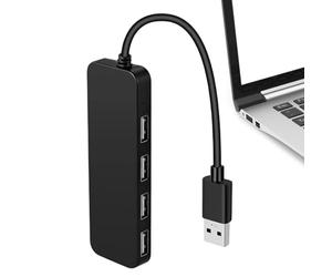 USB, Expander - 4 puertos concentrador, portátil Splitter | Compacto USB múltiple, Adapter with Plug and Play Setup, Fast Connection Expander for PC Notebook Flash Drive Keyboard Accessories