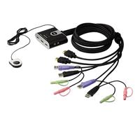 USB HDMI/Audio Cable KVM Switch with Remote Port Selector CS692 ATEN (1920 x 120