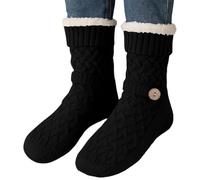 USB Heated Socks - 8.2 Inches Warm Wool Footwear | Knitted Rechargeable Socks - Non-Slip Ergonomic Winter Sports Sockš For Men Skiing Snowboarding Travel Home Outdoor Comfort