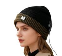 USB Heating Cap - 24 pulgadas Winter Headwear | Heated Beanie Hat - Long Tail Knitted Velvet Lined Soft Thermal Windproof Design for Skiing Hiking Cycling Outdoor Sports Travel Cold Weather Protection