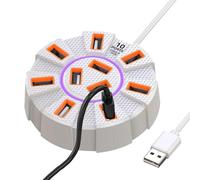 USB Hub Dock, Computer USB Port, 4K Docking Station, Multiport USB Hub, Data Transfer Hub, USB Data Ports, Card Reader Hub, Printer Camera Keyboard, 5GBps Data Hub, USB 4K Dock, USB Hub for Printer, M