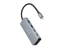 USB Hub NANOCABLE 10.16.1006 Grey