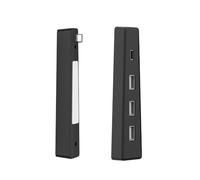 USB Hub Para PS5 Slim Consola, Externo USB Hub de Expansión Splitter Cargador Extender Para Sony Playstation 5 Slim Gaming Accesorios