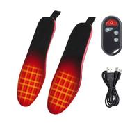 USB Isoles Eléctricos Recargables Calefactados Invierno Papeta De Zapato Eléctrico Lavable De Pie Para Hombre Para Mujeres