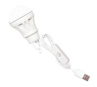 USB Light Bulb, Portable Tent Lantern, 5V LED Camping Lamp, 5x7.6cm, Versatile Warehouse Garage Light, Ideal for Home, Travel, Outdoor, and Fishing Use