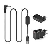 USB Línea De Conducción DC 8.4V ACK-E8 + DR-E8 LP-E8 LP E8 Batería Virtual + 5V3A USB Adaptador para Canon EOS 550D 600D 650D 700D T4i X6i