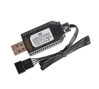 USB Lithium Battery Charger Cable | SM-2P SM-3P SM-4P | 7.4V 1000mA Fast Charging Cable For Drone RC Toys Cars Electric Boats