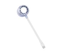 Usb Mini Ventilador Flexible - Cuchilla De Enfriamiento Plegable, Enfriador De Viaje Portátil | Dispositivo Personal Compacto, Accesorio Exterior Ligero Accesorio De Luz Led, Ventilador De Pc