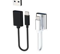 usb OTG Micro cable a USB 3.0 Adaptador (2 Pack) Compatible para Samsung Teléfono Memoria Datos Cámara Máquina Móvil Adaptadores