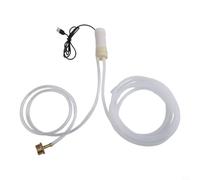USB para mini bomba de agua 4L/min, autocebante, bajo consumo, parada automática para cada 30 minutos, para acuarios, fuentes de habitación, riego de plantas, plástico, 10 x 3,5 cm, color blanco, USB