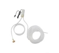 USB para mini bomba de agua 4L/min, autocebante, bajo consumo, parada automática para cada 30 minutos, para acuarios, fuentes de habitación, riego de plantas, plástico, 10 x 3,5 cm, color blanco, USB