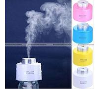 USB portátil ABS botella agua tapa mini humidificador DC 5V escritorio difusor aire aroma Mist Maker 12677pcs palos filtro absorbente