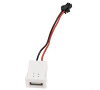 USB Power Connector Female SM Socket PA Material (White)