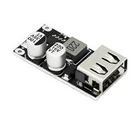 USB QC3.0 DC-DC Buck Converter Step Down Module 6-32V to 5V 9V 12V Fast Quick 24W Circuit Board for Car Solar DIY Project(1 Channel - 5pcs)