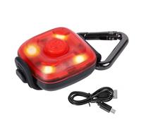 USB Rechargeable Dog Collar Light, Waterproof LED Clip On Lights, 3.35x1.18x0.55 Inches Night Visibility with Mode Flashing, Dog Light, Safety Beacon with Secure Attachment, Outdoor Walking for Night