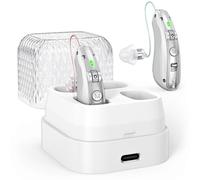 USB Rechargeable Hearing Aids for Seniors,Personal Sound Amplifier, Adult Hearing Aid with Charging Case