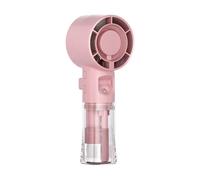 USB Rechargeable Misting Fan, Powerful Handheld Cooler for Summer