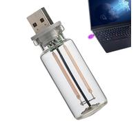 USB Retro Car Light - Retro USB Night Light Touch Control, USB Led Light For Car Interior, Bottle Design Automotive Interface Charging Night Lamps, Energy-Saving For Hallway