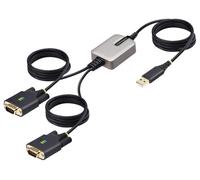 Usb-Serial Adaptador, 2 Puerto, 4M-2P6FFC-USB-SERIAL