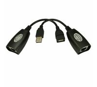 USB Sobre Lan Largo Distancia Extensor Aumentador Cable Ethernet Hasta 150ft [
