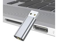 Usb Sound Card, Universal Driver Free Portable Portable Plug Play Usb Audio