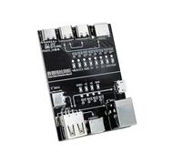 USB Tester Voltage Current Meter, 10x6cm Data Cable Detection Board Analyzer, Real Time Power Monitor for Charging Devices, Portable USB Diagnostic Tool for Phone Electronics Computer Home Office