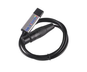 USB to DMX512 Interface Adapter LED for DMX Computer PC Stage Lighting Controller Dimmer 0.5M