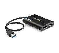 StarTech Adaptador USB 3.0 a Dual DisplayPort 4K DisplayLink