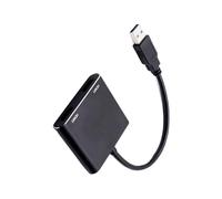 USB to HD Adapter, HD to USB Converter, 1920x1080 Signal Transmission, High-Speed Data Syncs, Display Connector for TV Desktop Computer Laptop Monitor Streaming Home Offices Setup