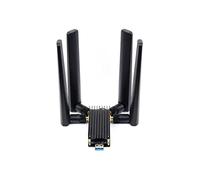 USB to M.2 B Key 5G Module Adapter with Aluminum Alloy Heatsink, Quad Antennas, USB 3.1 Interface, Compatible with SIMCom/Quectel/Fibocom, for 3042/3052, for Raspberry Pi/Jetson/PC