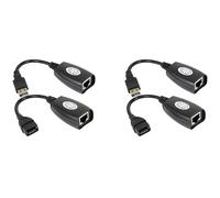 USB to RJ45 RJ 45 LAN Cable Extension Adapter Signal Amplifier