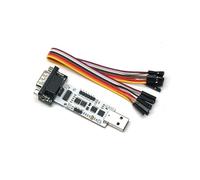 USB to TTL RS232 RS485 Converter Module, 6-in-1 Serial Adapter with FT232 Chips, USB UART Communication Board with LED Indicators and Auto Protection Fuse