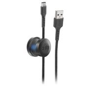 USB to USB-C cable with magnetic holder