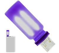 USB Touch Night Light - LED Frosted Glass Bottle, Adjustable Brightness Lamp, Portable Mood Lighting, Illuminating Spaces Efficiently, Decorative Accessories, Warm White For Bedroom Hallway Use