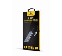 USB Type-C 3 Port USB 3.1 & USB 2.0 Hub with Card Reader
