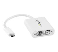 StarTech Adaptador USB-C a DVI Blanco