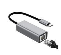 USB Type C to Ethernet Adapter - USB C Network Adapter For Laptops Tablets