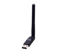 USB WiFi - Adaptador para PC de Escritorio, Adaptador de Red inalámbrica | Dongle WiFi con Antena de Alta Ganancia, Adaptador de Dongle USB, Red de expansión de energía para Ordenador portátil de es