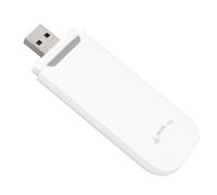 USB WiFi Móvil, Punto de Acceso WiFi Móvil, Router WiFi Portátil 4G Inserte la Tarjeta SIM Estándar Que Comparten hasta 10 Dispositivos WiFi Admiten B1/3/5 (White)