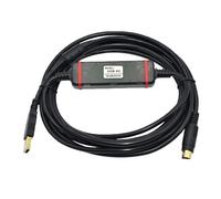 USB-XC aislado for XC1/XC2/XC3/XC5 XD XE Series Cable de programación de PLC línea de descarga de datos adaptador USB a RS232 (Color : FTDI Chip)