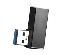 Usb3.0 Adaptador macho a hembra, soporte de diseño de ángulo derecho 5 gbps transferencia de datos de fácil conexión