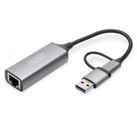 USB3.0/USB C 3.1 to 2.5G Ethernet Adapter