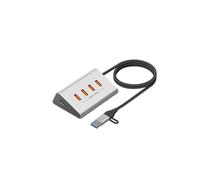 USB3.2 10Gbps 4 HUB with 15W Power Supply Port USB Hub Type C Splitter for PC Laptop Expansion Dock