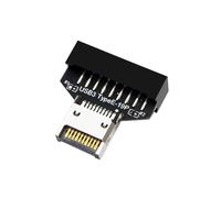 USB3.2 Tipo-e 20Pin A USB 19P Chasis Frontal USB Tipo A Tipo C Adaptador de Extensión para la Placa Base de Escritorio