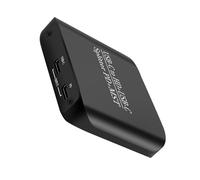 USBC a Duals Splitter PD100W Fuente de alimentación 4K8K60Hz Resolución Plug & Play para monitores de conferencia de oficina USB C a adaptador