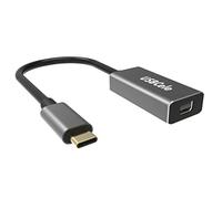 USBCele Adaptador USB-C a Mini DisplayPort, USB tipo C (Thunderbolt 3) a Mini DP 4K adaptador de cable para MacBook Pro, iMac/iMac Pro, pantalla LED de cine y más [chip avanzado]
