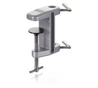 Usbeck Abrazadera de mesa de aluminio para barras de hasta 13 mm de diámetro