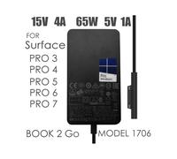 (usBlack) Nueva fuente de alimentación de 15 V, 4 A, 65 W para Microsoft Surface Book Pro3, Pro4, Pro5,